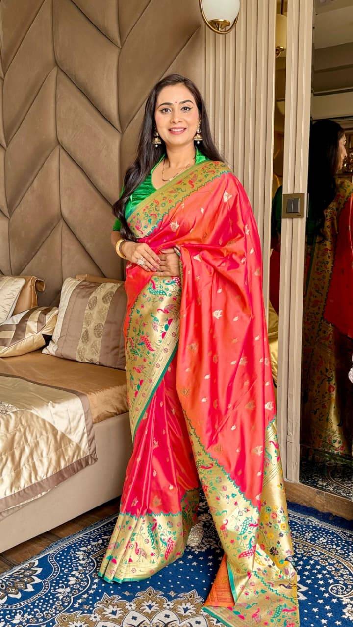 Vv-70 By Fashid Wholesale 01 To 08 Series Indian Traditional Wear Collection Beautiful Stylish Fancy Colorful Party Wear & Occasional Wear Paithani Silk Sarees At Wholesale Price