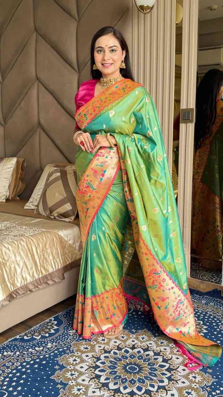 Vv-70 By Fashid Wholesale 01 To 08 Series Indian Traditional Wear Collection Beautiful Stylish Fancy Colorful Party Wear & Occasional Wear Paithani Silk Sarees At Wholesale Price