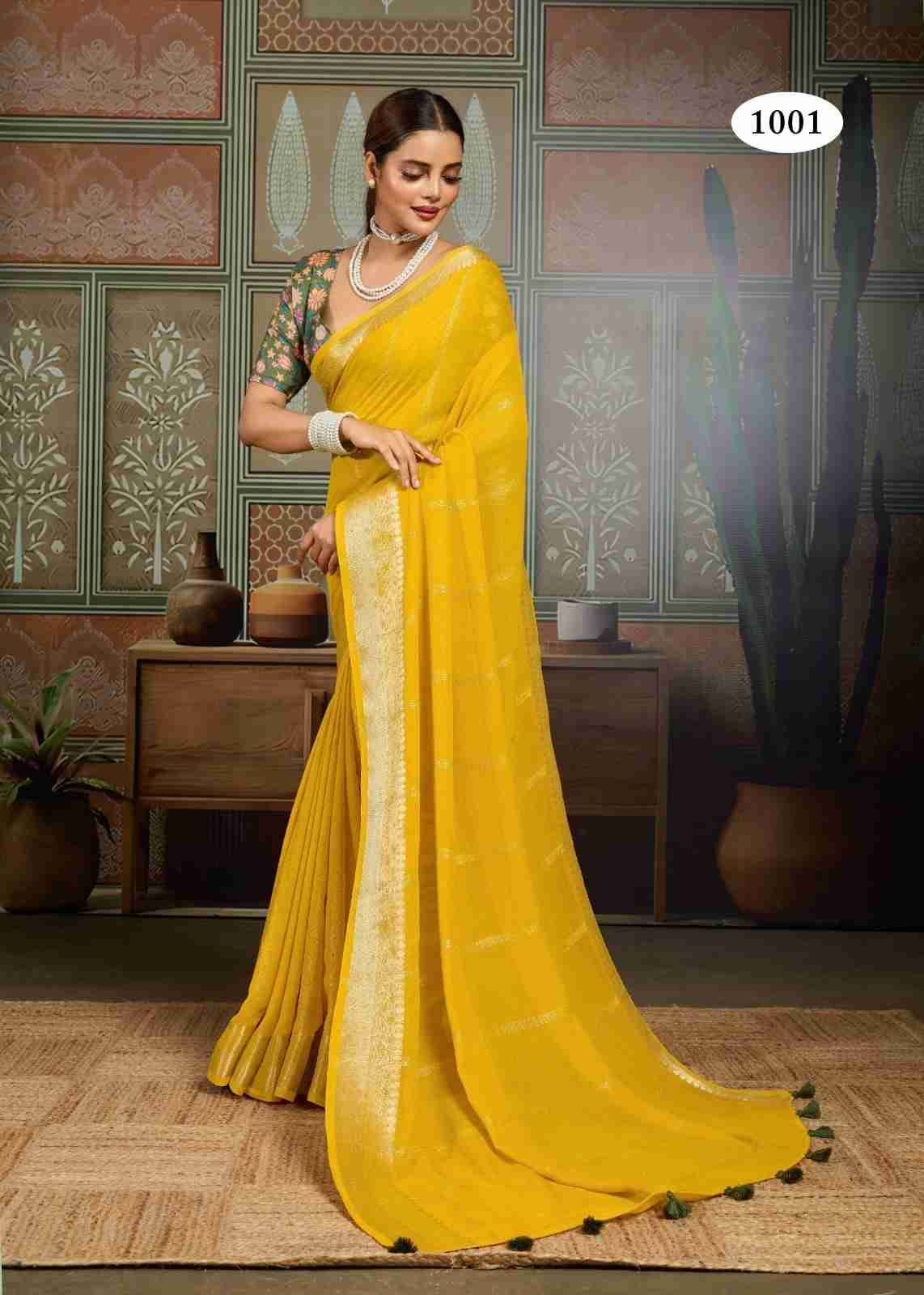 Arnika By Sr 1001 To 1010 Series Indian Traditional Wear Collection Beautiful Stylish Fancy Colorful Party Wear & Occasional Wear Pure Bamber Silk Sarees At Wholesale Price