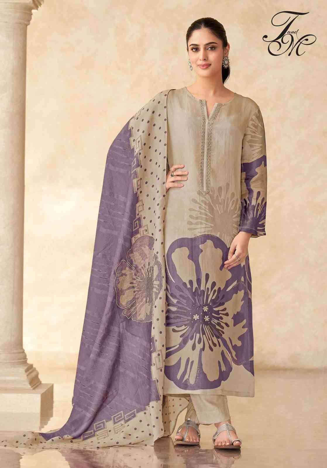 Laveena By T And M Designer Studio Beautiful Festive Suits Colorful Stylish Fancy Casual Wear & Ethnic Wear Tissue Dresses At Wholesale Price