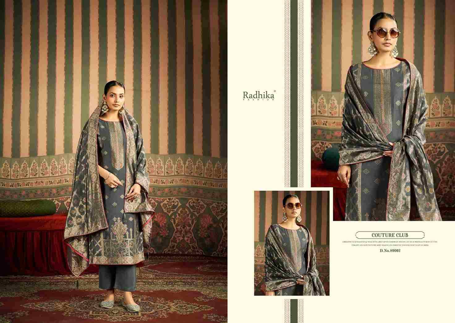 Banarashi Adha Vol-9 By Azara 89001 To 89006 Series Beautiful Stylish Festive Suits Fancy Colorful Casual Wear & Ethnic Wear & Ready To Wear Jacquard Cotton Print Dresses At Wholesale Price