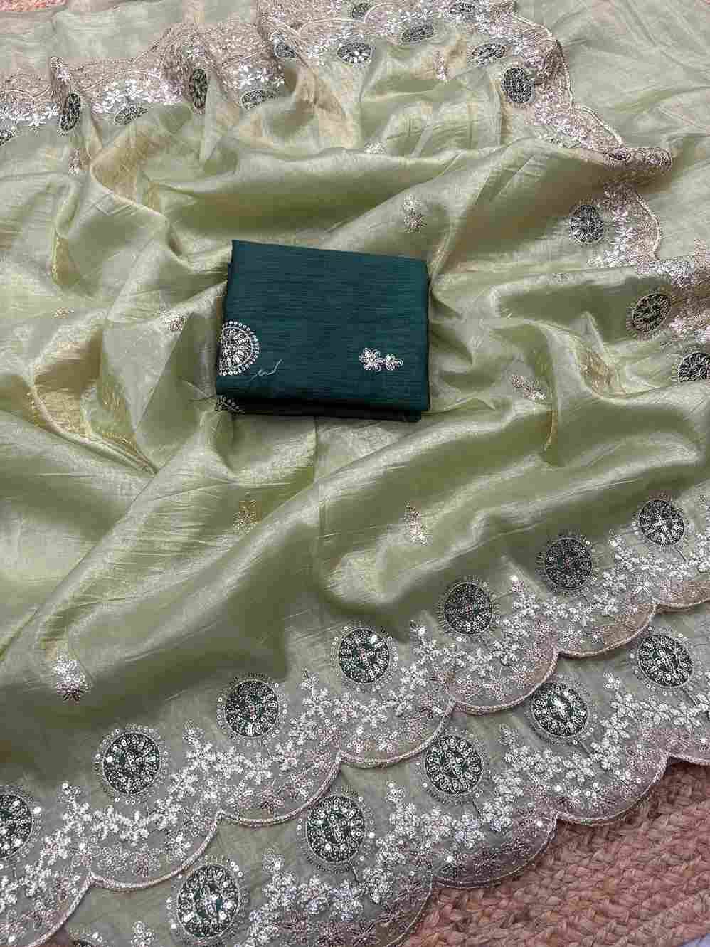 Vs-Nagma By Fashid Wholesale 01 To 05 Series Indian Traditional Wear Collection Beautiful Stylish Fancy Colorful Party Wear & Occasional Wear Gold Crush Sarees At Wholesale Price