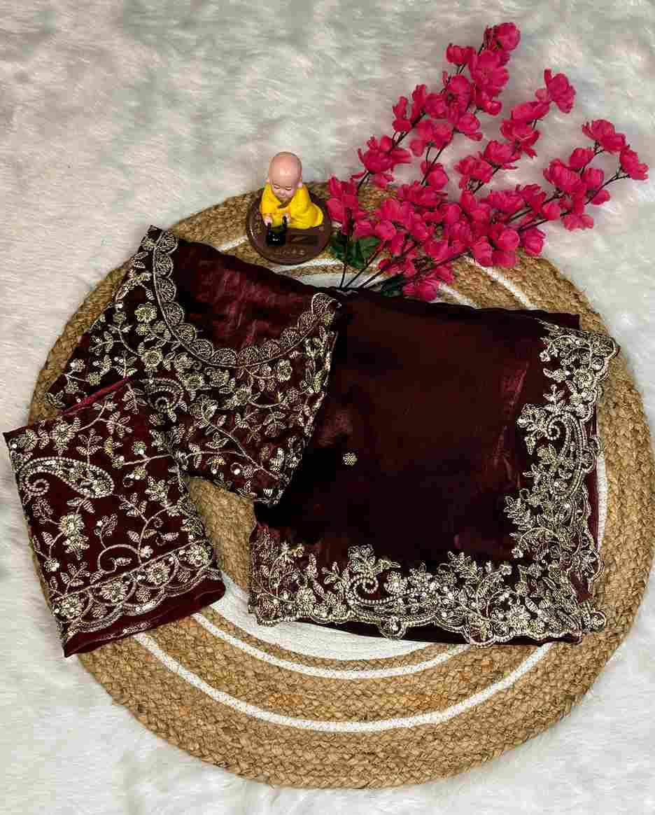 Vs-Musafir By Fashid Wholesale 01 To 05 Series Indian Traditional Wear Collection Beautiful Stylish Fancy Colorful Party Wear & Occasional Wear Fandy Satin Sarees At Wholesale Price