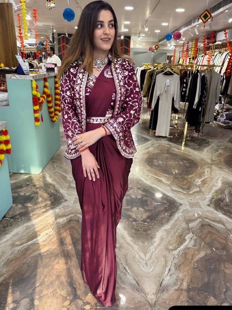 Vs-71 By Fashid Wholesale 01 To 06 Series Indian Traditional Wear Collection Beautiful Stylish Fancy Colorful Party Wear & Occasional Wear Heavy Satin Sarees At Wholesale Price