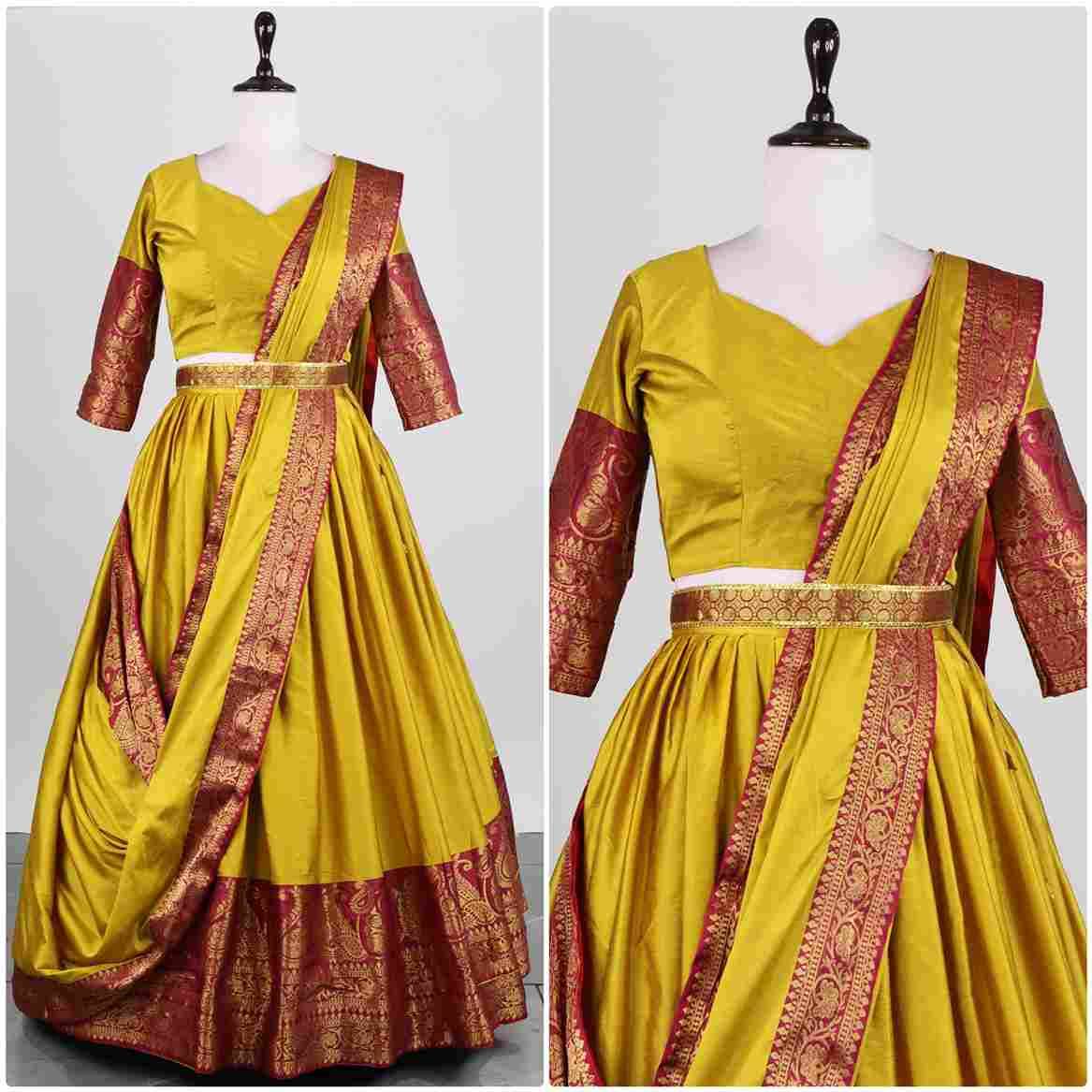 Gr-7091 By Fashid Wholesale 01 To 03 Series Navratri Wear Collection Beautiful Stylish Colorful Fancy Party Wear & Occasional Wear Mercerized Cotton Lehengas At Wholesale Price