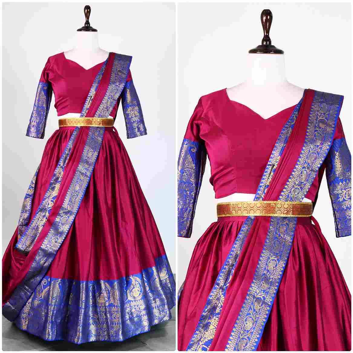 Gr-7091 By Fashid Wholesale 01 To 03 Series Navratri Wear Collection Beautiful Stylish Colorful Fancy Party Wear & Occasional Wear Mercerized Cotton Lehengas At Wholesale Price