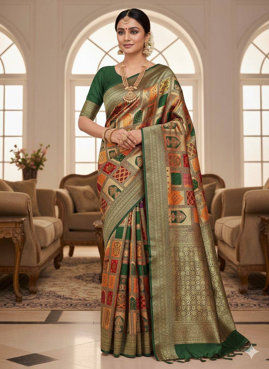 Lc-940 By Fashid Wholesale 01 To 04 Series Indian Traditional Wear Collection Beautiful Stylish Fancy Colorful Party Wear & Occasional Wear Lichi Silk Sarees At Wholesale Price