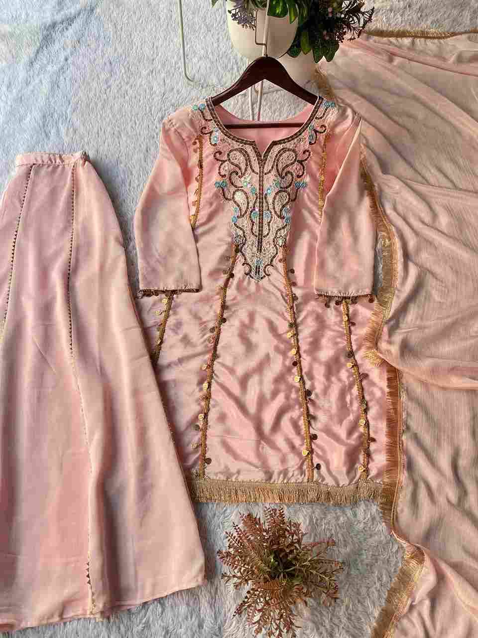 Be-428 By Fashid Wholesale 01 To 02 Series Designer Beautiful Fancy Stylish Colorful Party Wear & Occasional Wear Chinnon Dresses At Wholesale Price