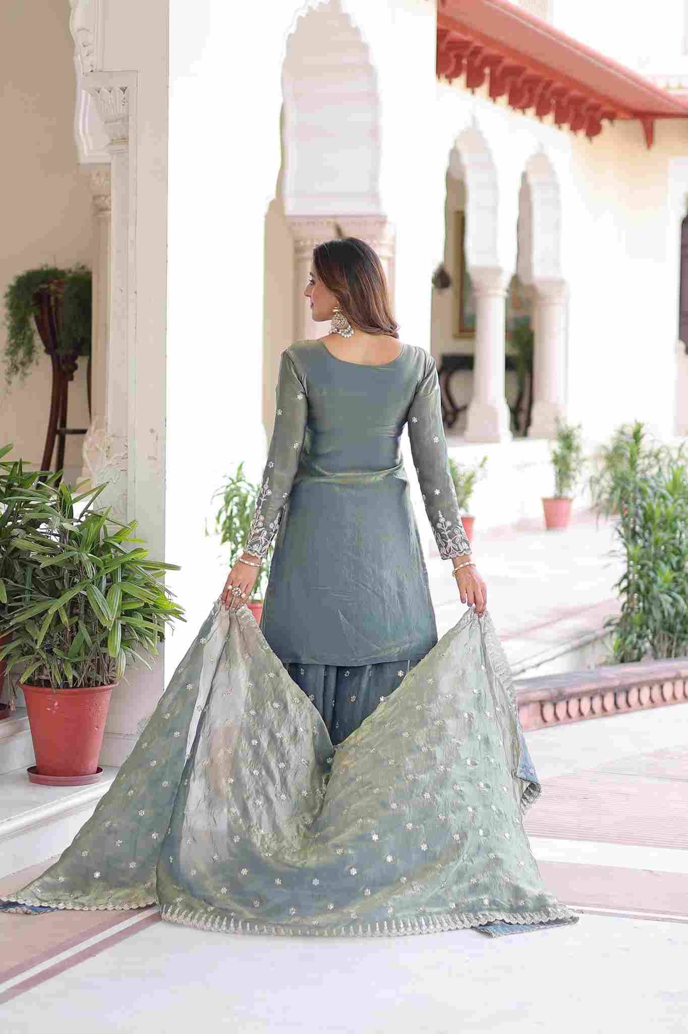 Sf-1132 By Fashid Wholesale Beautiful Festive Suits Stylish Fancy Colorful Casual Wear & Ethnic Wear Pure Fendy Silk Dresses At Wholesale Price