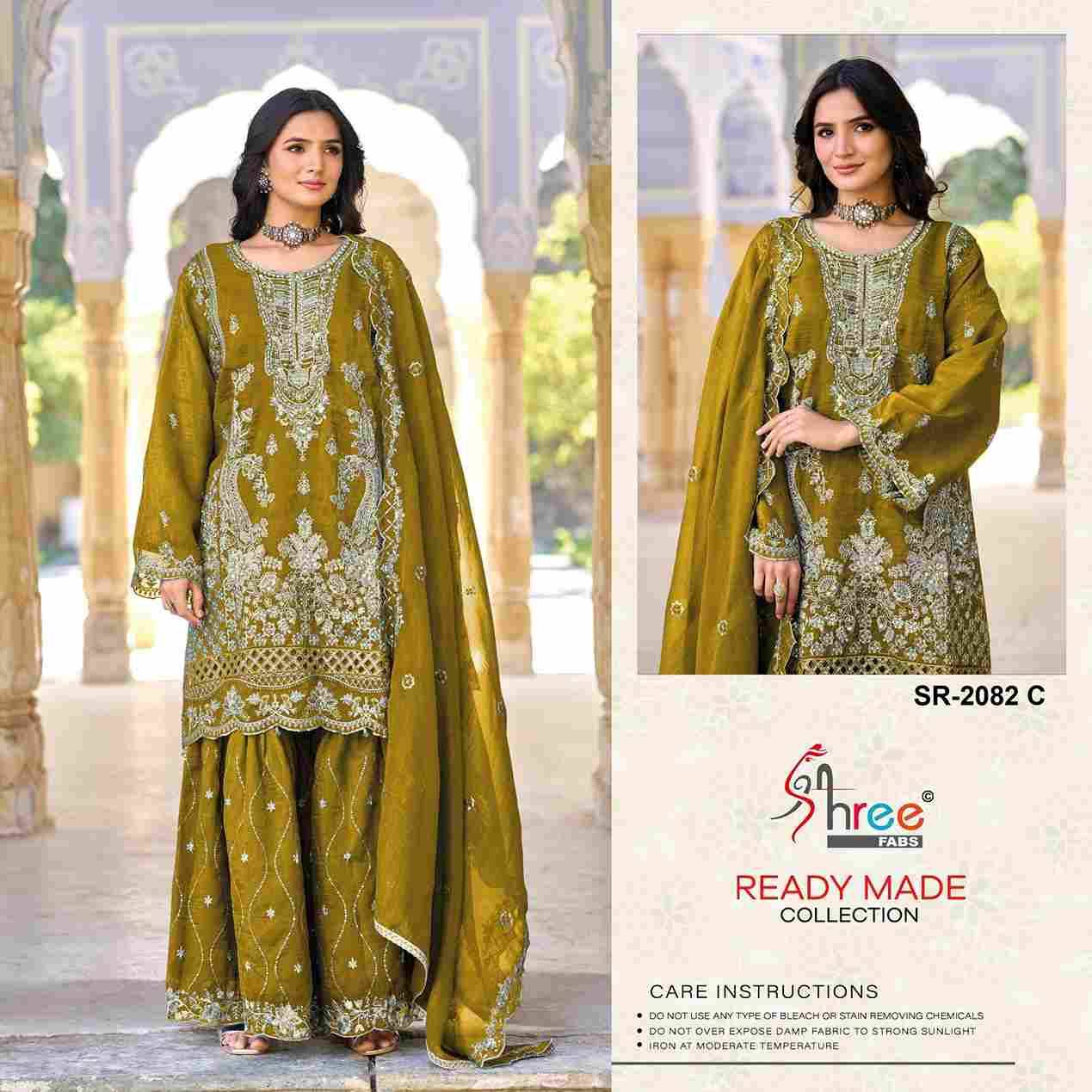 Shree Fabs Hit Design SR-2082 Colours By Shree Fabs SR-2082-A To SR-2082-D Series Beautiful Stylish Pakistani Suits Fancy Colorful Casual Wear & Ethnic Wear & Ready To Wear Silk Embroidery Dresses At Wholesale Price