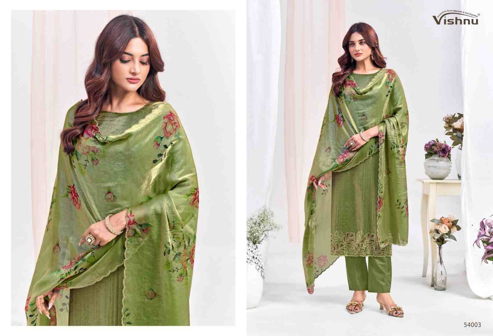 Farhana By Vishnu 54001 To 54009 Series Beautiful Stylish Festive Suits Fancy Colorful Casual Wear & Ethnic Wear & Ready To Wear French Silk Dresses At Wholesale Price