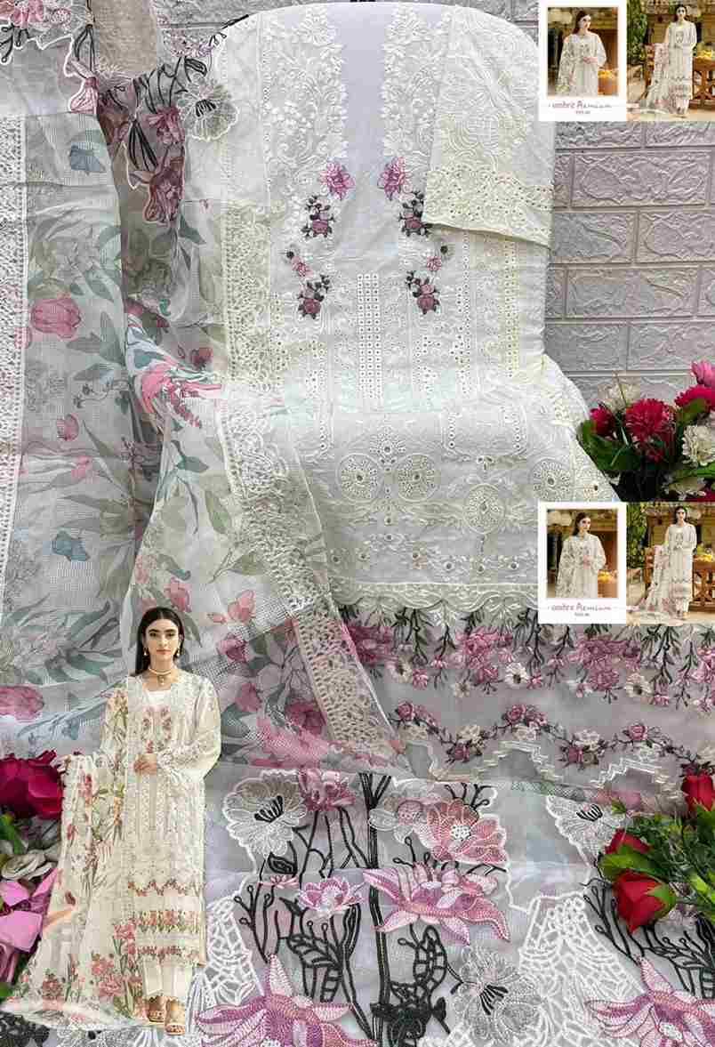 Ombre 3961 Colours By Shree Fabs 3963-A To 3963-D Series Designer Pakistani Suits Collection Beautiful Stylish Fancy Colorful Party Wear & Ethnic Wear Pure Viscose With Pure Cotton With Embroidery Dresses At Wholesale Price