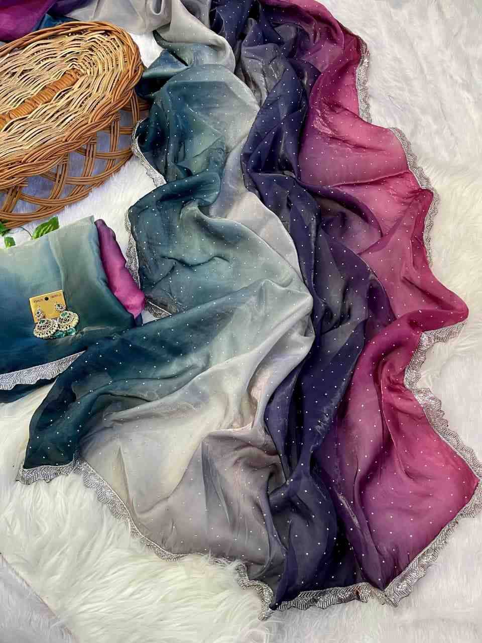 Vd-Ranjhana By Fashid Wholesale Indian Traditional Wear Collection Beautiful Stylish Fancy Colorful Party Wear & Occasional Wear Pure Soft Jimmy Choo Sarees At Wholesale Price