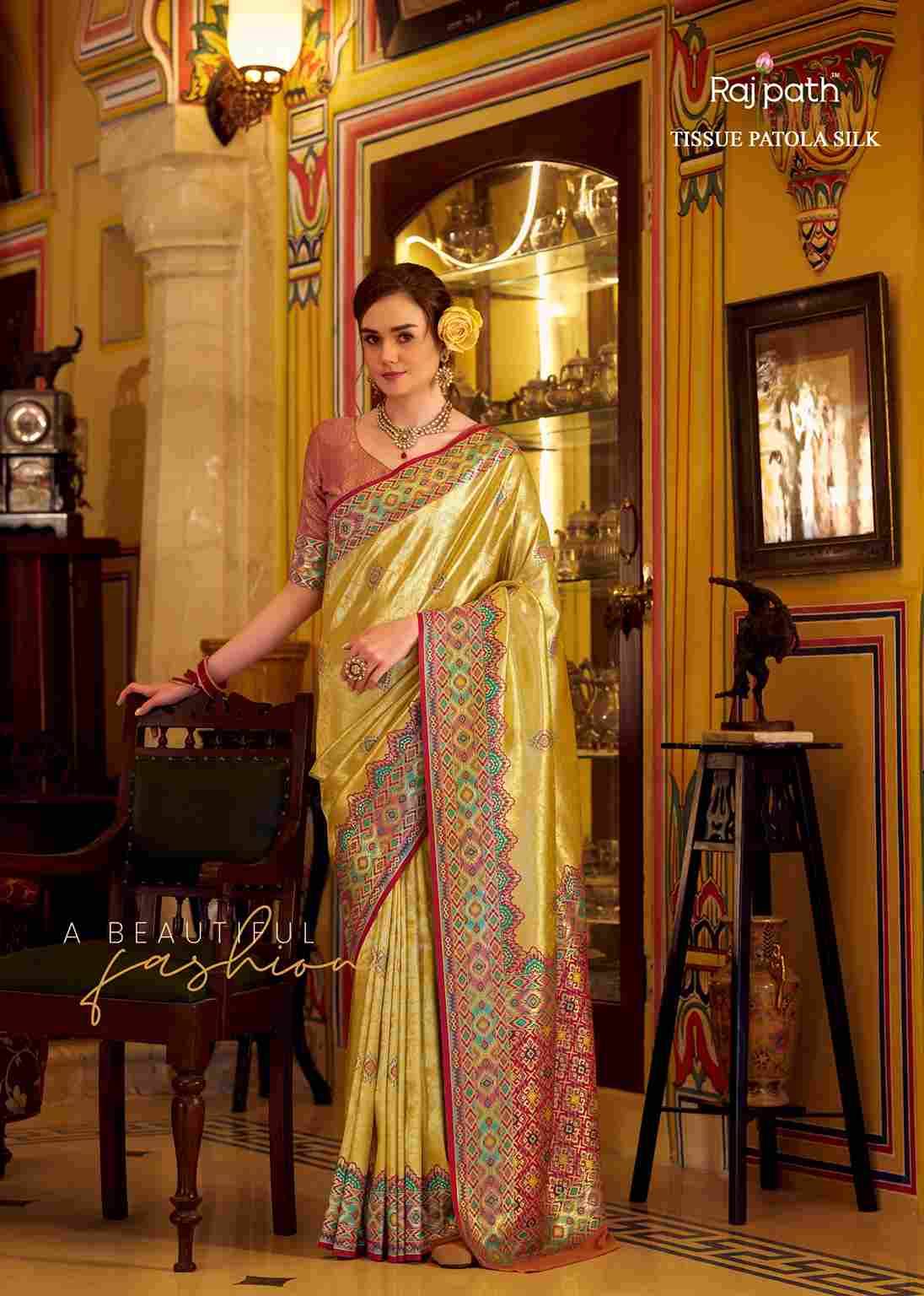 Rajeswari Silk By Rajpath 211 To 216 Series Indian Traditional Wear Collection Beautiful Stylish Fancy Colorful Party Wear & Occasional Wear Tissue Silk Sarees At Wholesale Price