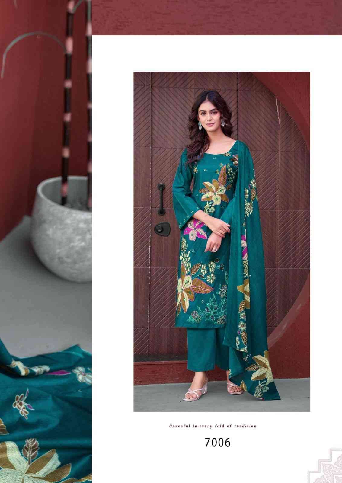 Dua Vol-7 By Yashika Trends 7001 To 7008 Series Beautiful Festive Suits Colorful Stylish Fancy Casual Wear & Ethnic Wear Pure Cotton Print Dresses At Wholesale Price