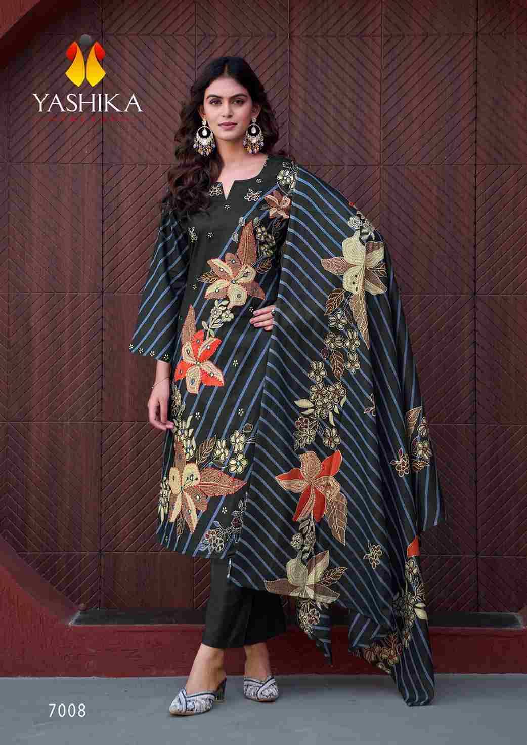 Dua Vol-7 By Yashika Trends 7001 To 7008 Series Beautiful Festive Suits Colorful Stylish Fancy Casual Wear & Ethnic Wear Pure Cotton Print Dresses At Wholesale Price