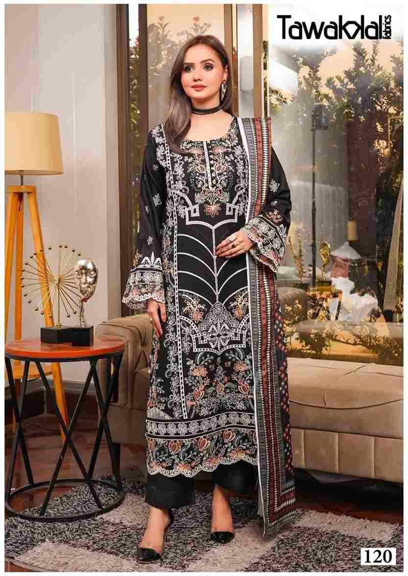 Saba Vol-2 By Tawakkal Fab 111 To 120 Series Designer Festive Suits Beautiful Stylish Fancy Colorful Party Wear & Occasional Wear Pure Cotton Dresses At Wholesale Price