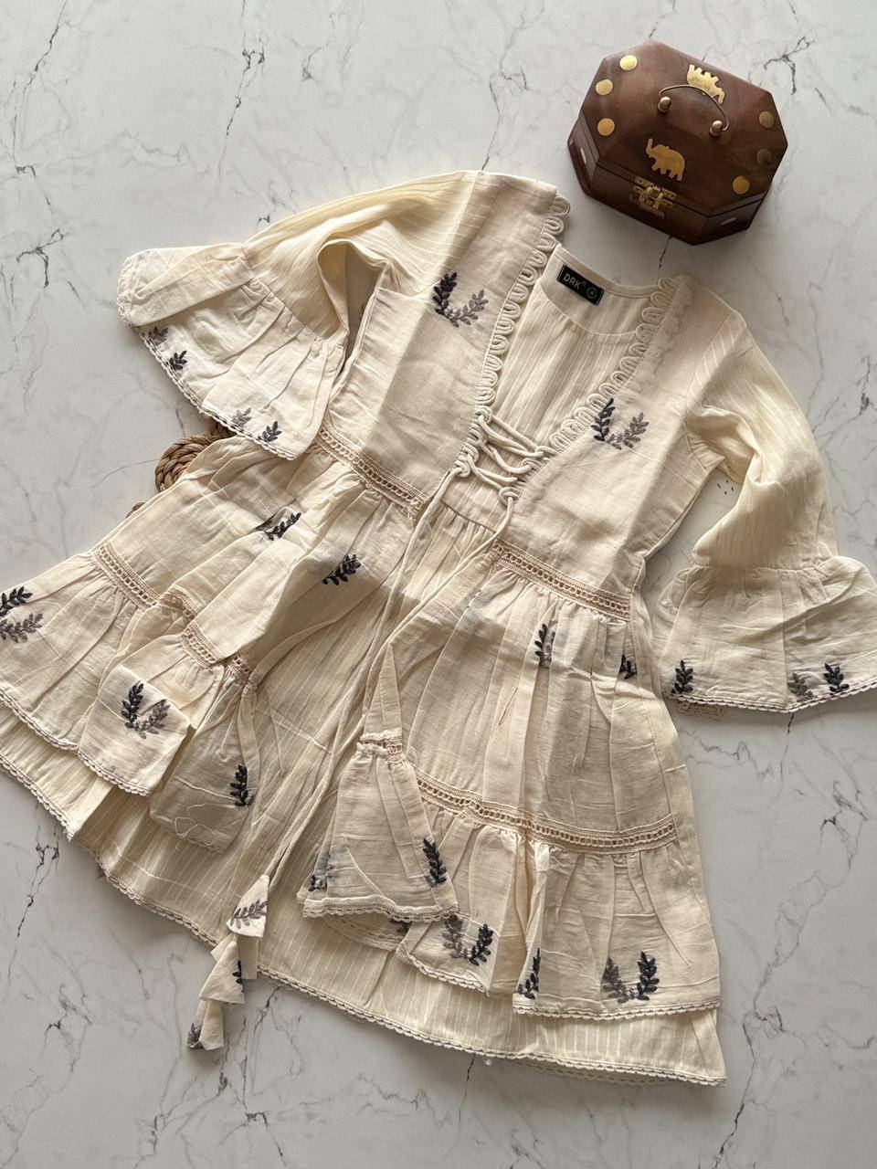 Vt-5010 By Fashid Wholesale 01 To 06 Series Beautiful Stylish Festive Suits Fancy Colorful Casual Wear & Ethnic Wear & Ready To Wear Pure Khadi Cotton Frock At Wholesale Price