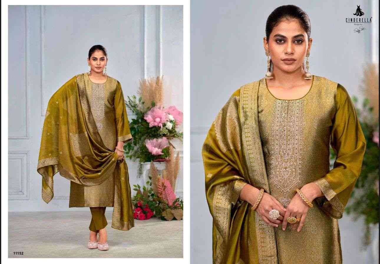 Keeva Vol-2 By Cinderella 11151 To 11154 Series Beautiful Stylish Festive Suits Fancy Colorful Casual Wear & Ethnic Wear & Ready To Wear Bangalori Silk Jacquard Dresses At Wholesale Price