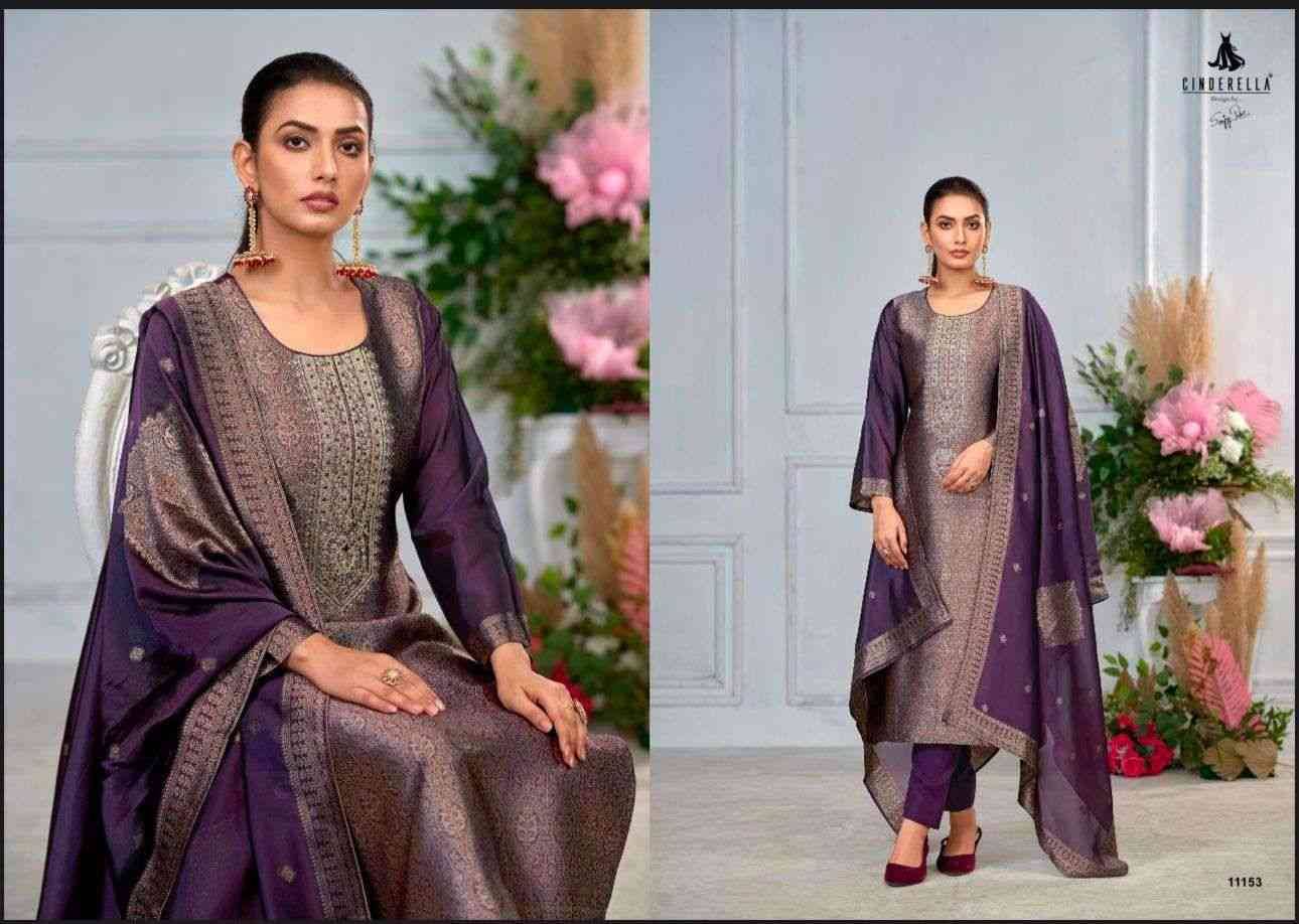 Keeva Vol-2 By Cinderella 11151 To 11154 Series Beautiful Stylish Festive Suits Fancy Colorful Casual Wear & Ethnic Wear & Ready To Wear Bangalori Silk Jacquard Dresses At Wholesale Price