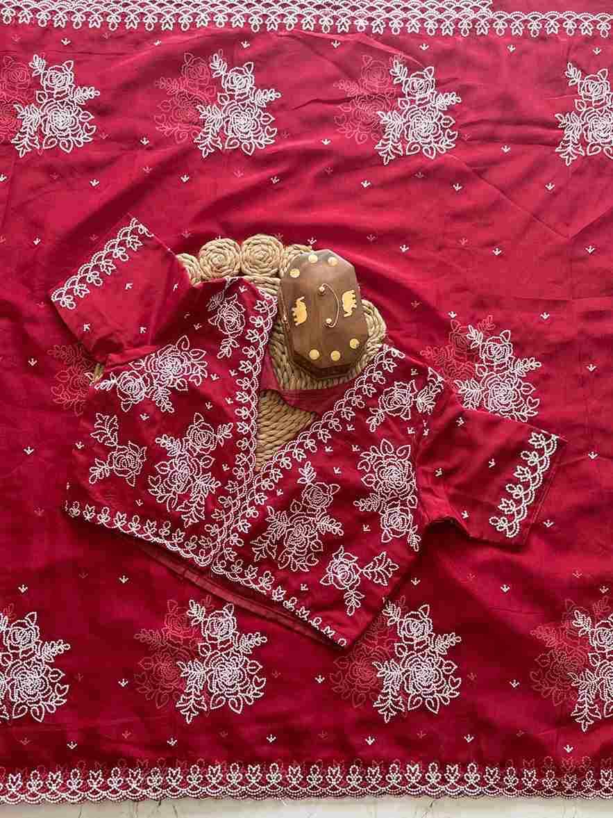 Vt-Morni By Fashid Wholesale 01 To 02 Series Indian Traditional Wear Collection Beautiful Stylish Fancy Colorful Party Wear & Occasional Wear Soft Tabby Organza Sarees At Wholesale Price