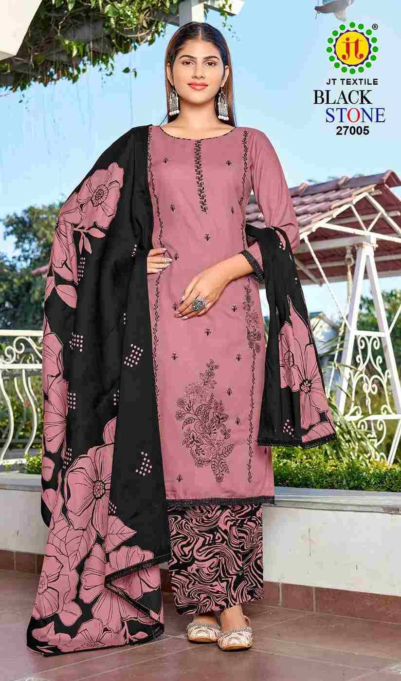 Black Stone Vol-27 By JT 27001 To 27005 Series Beautiful Festive Suits Colorful Stylish Fancy Casual Wear & Ethnic Wear Rayon Dresses At Wholesale Price