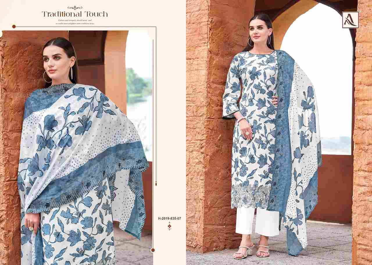 Mahrukh By Alok Suit 2019-835-01 To 2019-835-08 Series Beautiful Festive Suits Stylish Fancy Colorful Casual Wear & Ethnic Wear Pure Cambric Cotton Print Dresses At Wholesale Price