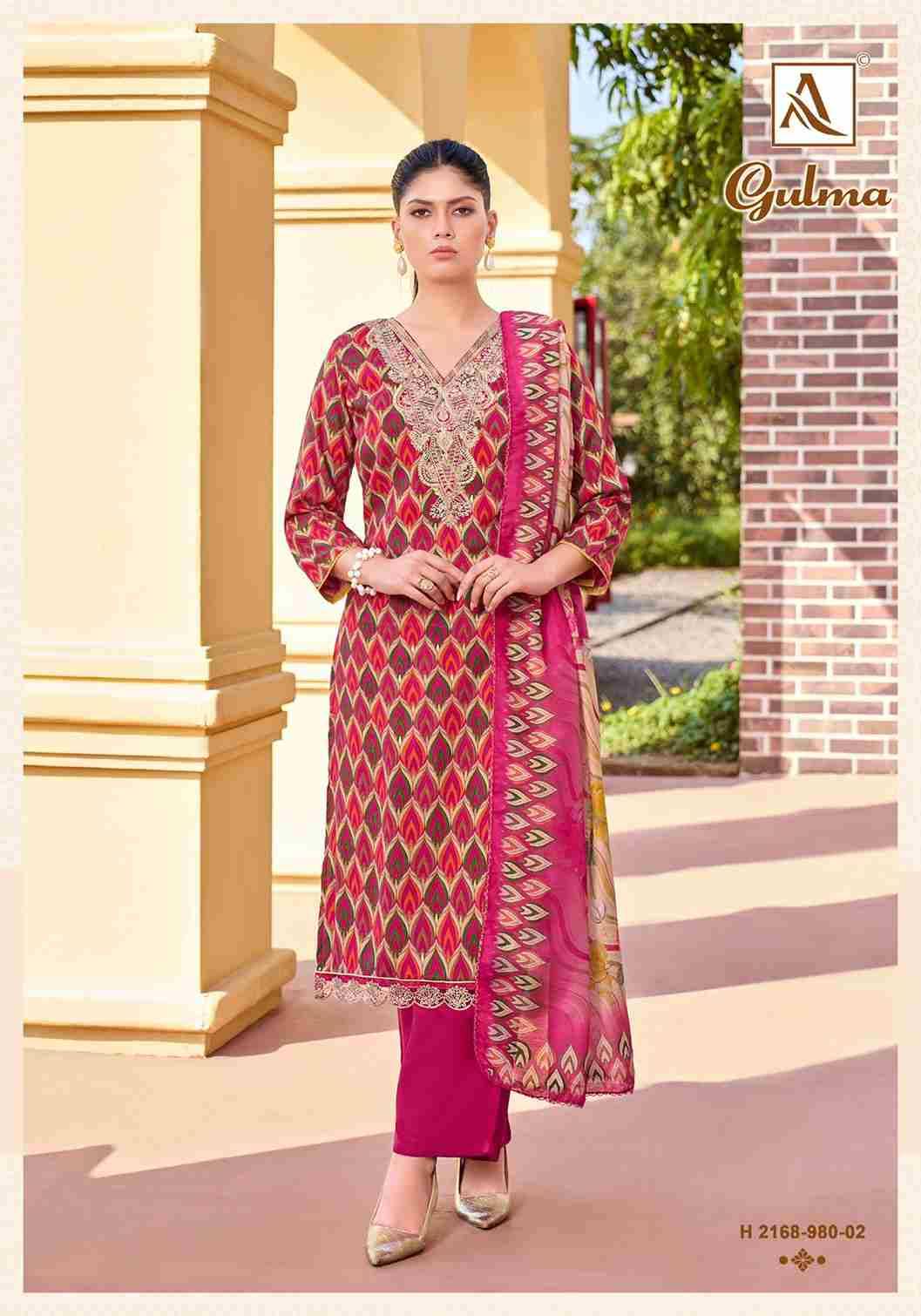 Gulma By Alok Suit 2168-980-01 To 2168-980-04 Series Beautiful Festive Suits Stylish Fancy Colorful Casual Wear & Ethnic Wear Pure Viscose Rayon Print Dresses At Wholesale Price