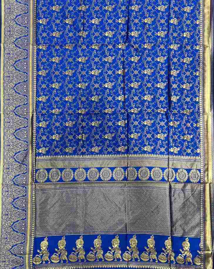Kp-6000 By Fashid Wholesale Indian Traditional Wear Collection Beautiful Stylish Fancy Colorful Party Wear & Occasional Wear Soft Lichi Silk Sarees At Wholesale Price