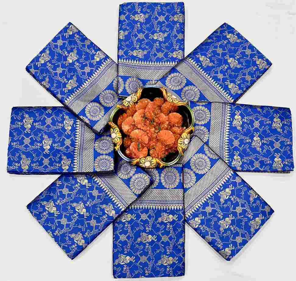 Kp-6000 By Fashid Wholesale Indian Traditional Wear Collection Beautiful Stylish Fancy Colorful Party Wear & Occasional Wear Soft Lichi Silk Sarees At Wholesale Price