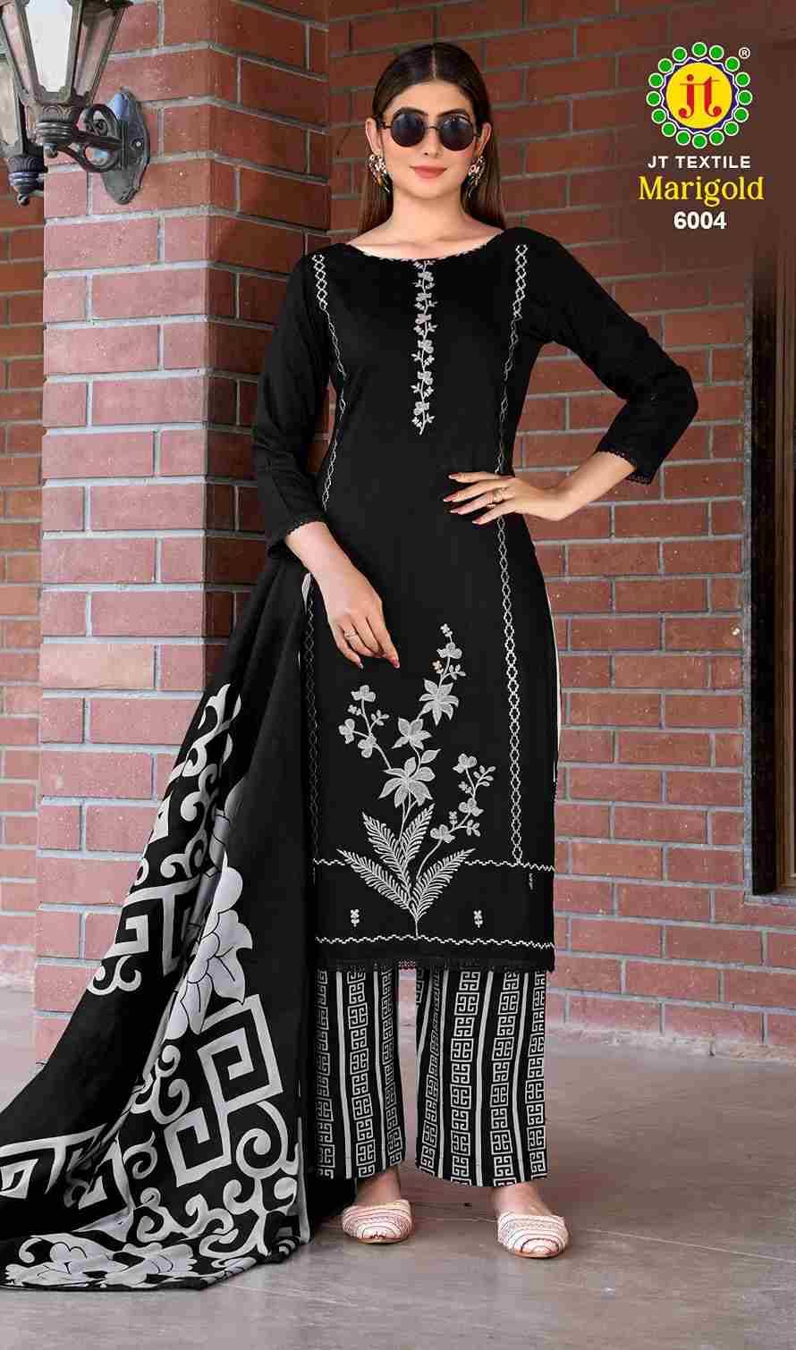 Marigold Vol-6 By JT 6001 To 6005 Series Beautiful Festive Suits Colorful Stylish Fancy Casual Wear & Ethnic Wear Rayon Dresses At Wholesale Price