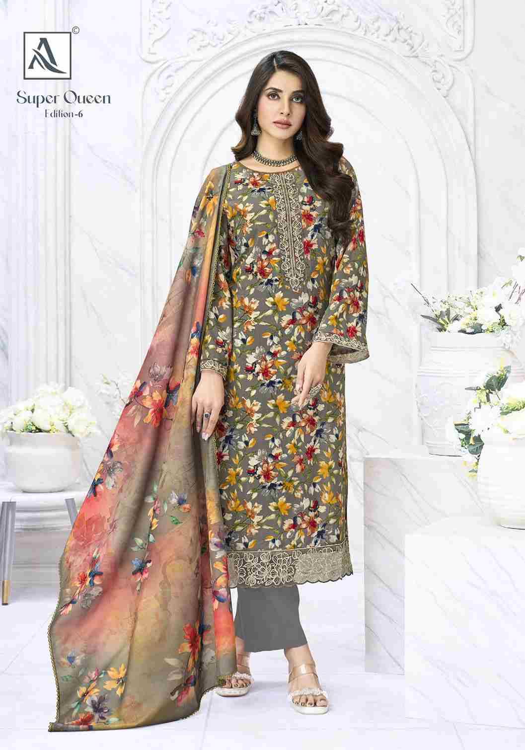 Super Queen Vol-6 By Alok Suit 2180-993-01 To 2180-993-04 Series Beautiful Festive Suits Colorful Stylish Fancy Casual Wear & Ethnic Wear Pure Viscose Rayon Dresses At Wholesale Price