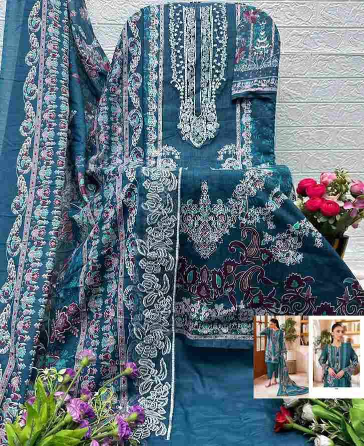 Jade Urbane-25 Vol-6 By Deepsy Suits 1511 To 1518 Series Pakistani Stylish Beautiful Colourful Printed & Embroidered Party Wear & Occasional Wear Pure Cotton Dresses At Wholesale Price