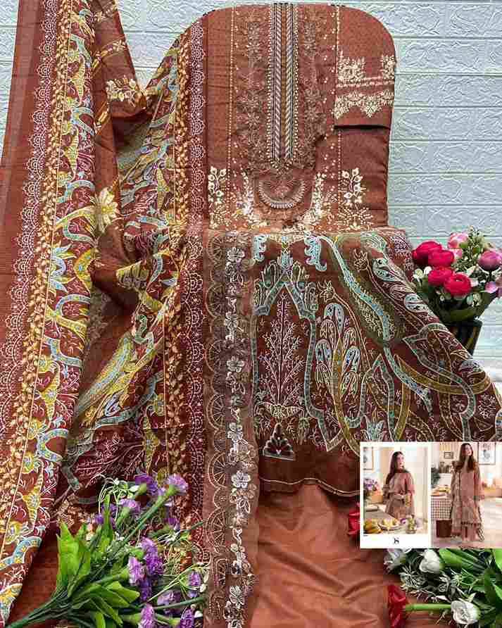 Jade Urbane-25 Vol-6 By Deepsy Suits 1511 To 1518 Series Pakistani Stylish Beautiful Colourful Printed & Embroidered Party Wear & Occasional Wear Pure Cotton Dresses At Wholesale Price