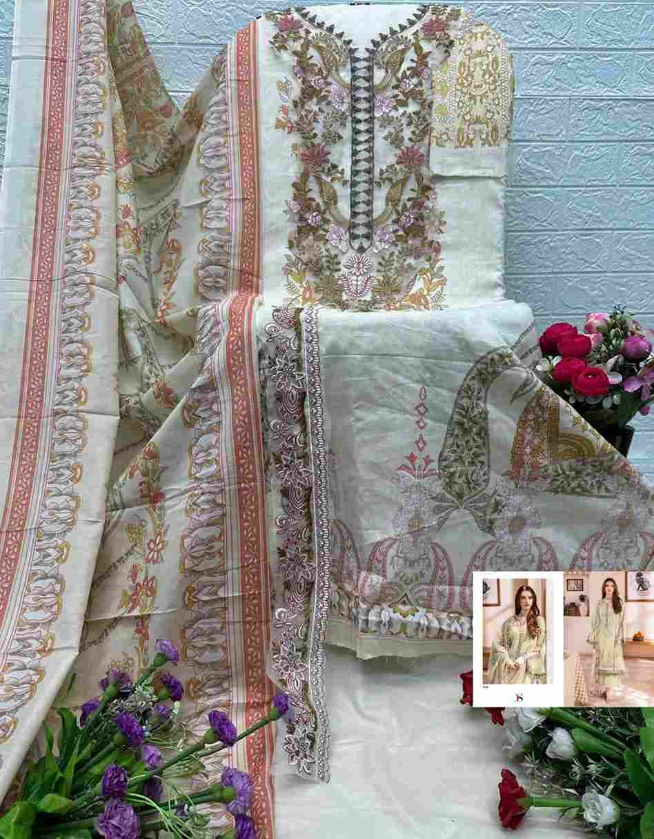 Jade Urbane-25 Vol-6 By Deepsy Suits 1511 To 1518 Series Pakistani Stylish Beautiful Colourful Printed & Embroidered Party Wear & Occasional Wear Pure Cotton Dresses At Wholesale Price