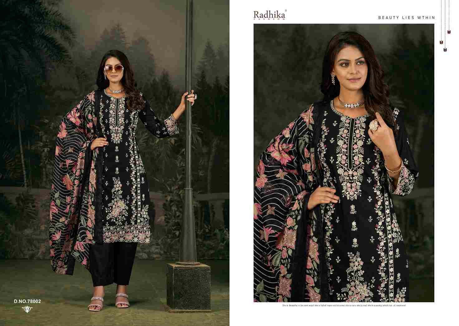 Zubeda By Azara 78001 To 78002 Series Designer Stylish Fancy Colorful Beautiful Party Wear & Ethnic Wear Collection Pure Lawn Cotton Dresses At Wholesale Price