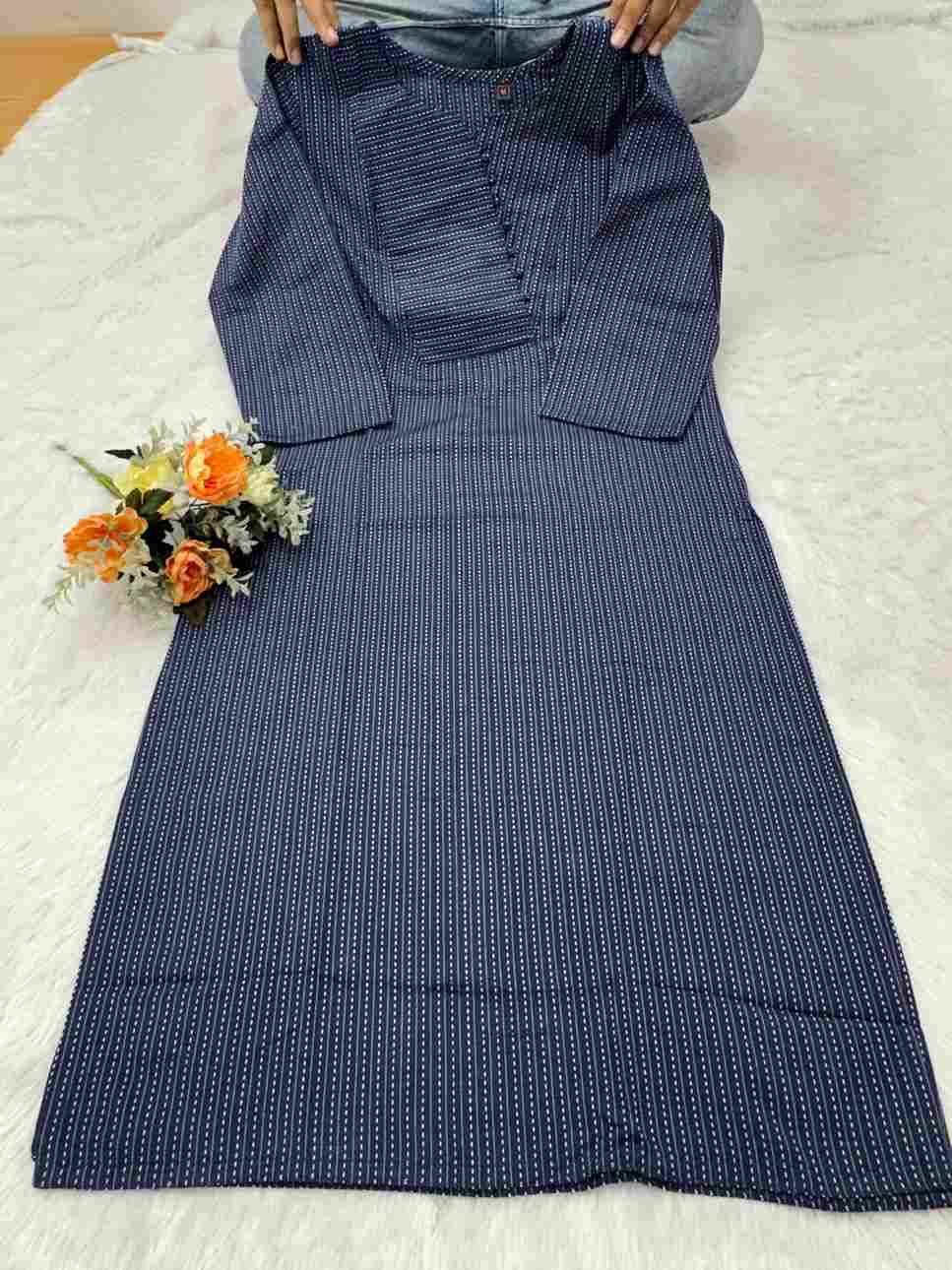 Vtd-2525 By Fashid Wholesale 01 To 05 Series Beautiful Festive Suits Colorful Stylish Fancy Casual Wear & Ethnic Wear Katha Cotton Kurtis At Wholesale Price