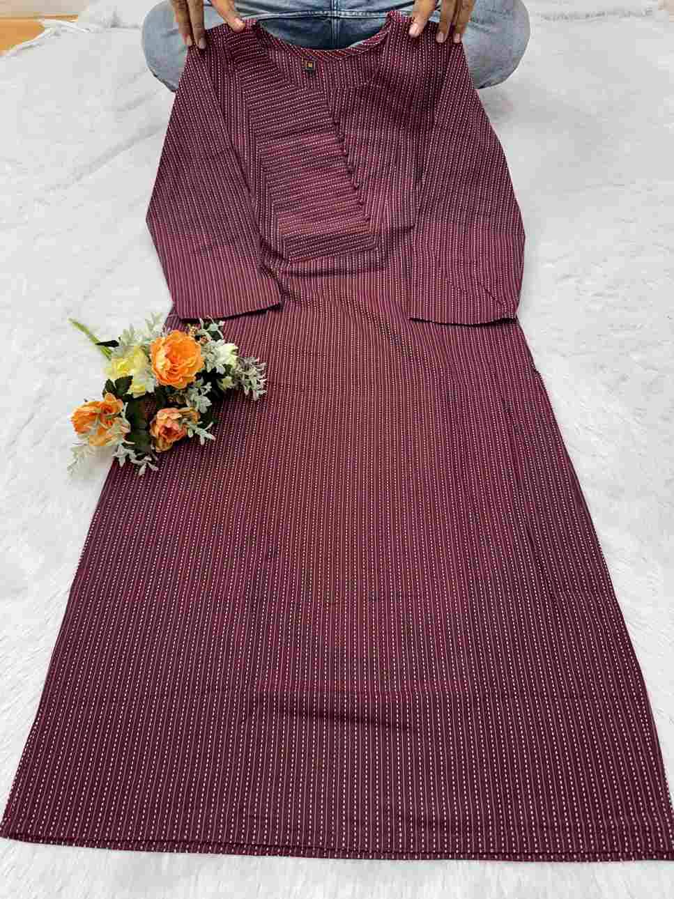 Vtd-2525 By Fashid Wholesale 01 To 05 Series Beautiful Festive Suits Colorful Stylish Fancy Casual Wear & Ethnic Wear Katha Cotton Kurtis At Wholesale Price