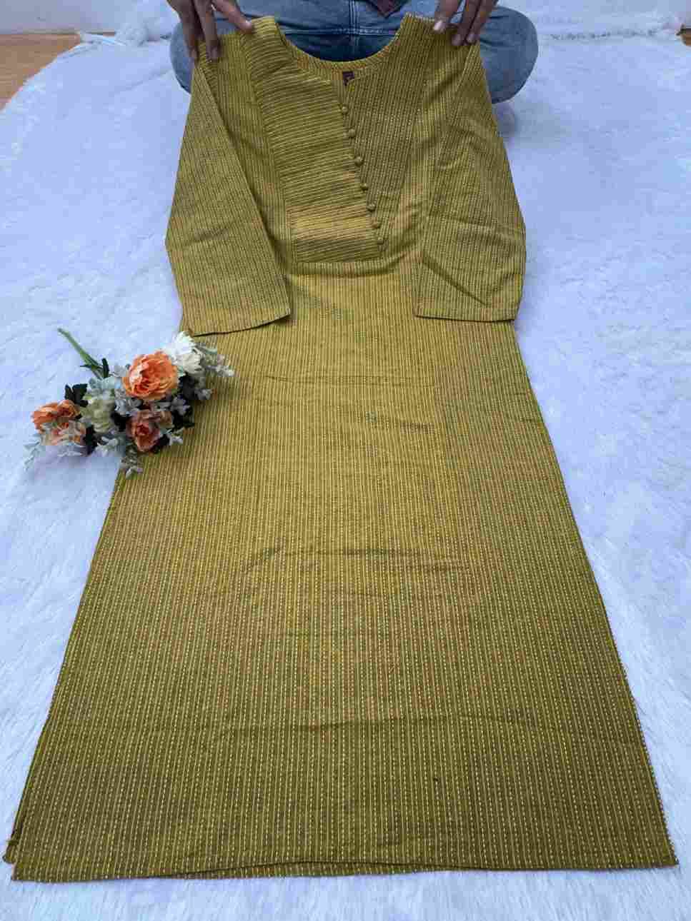 Vtd-2525 By Fashid Wholesale 01 To 05 Series Beautiful Festive Suits Colorful Stylish Fancy Casual Wear & Ethnic Wear Katha Cotton Kurtis At Wholesale Price