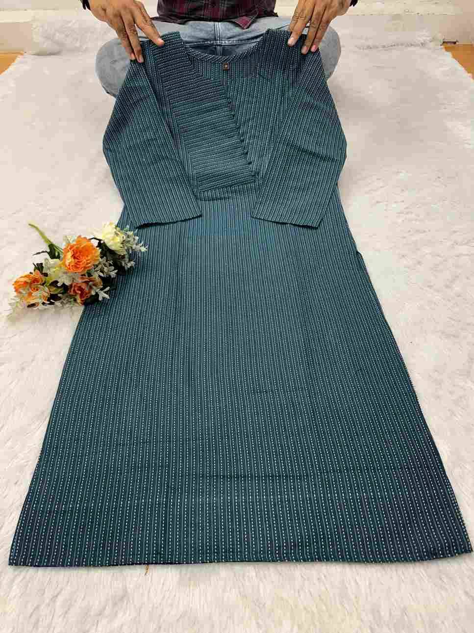 Vtd-2525 By Fashid Wholesale 01 To 05 Series Beautiful Festive Suits Colorful Stylish Fancy Casual Wear & Ethnic Wear Katha Cotton Kurtis At Wholesale Price