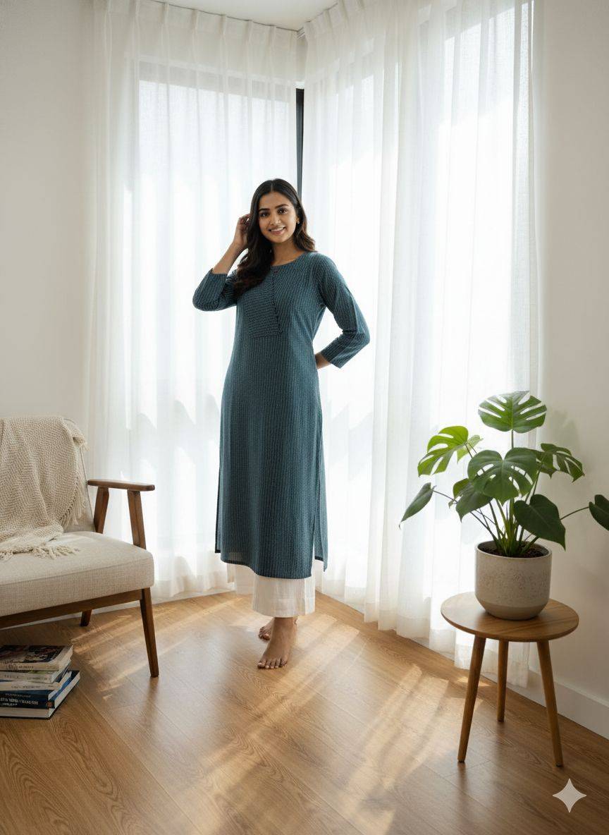 Vtd-2525 By Fashid Wholesale 01 To 05 Series Beautiful Festive Suits Colorful Stylish Fancy Casual Wear & Ethnic Wear Katha Cotton Kurtis At Wholesale Price