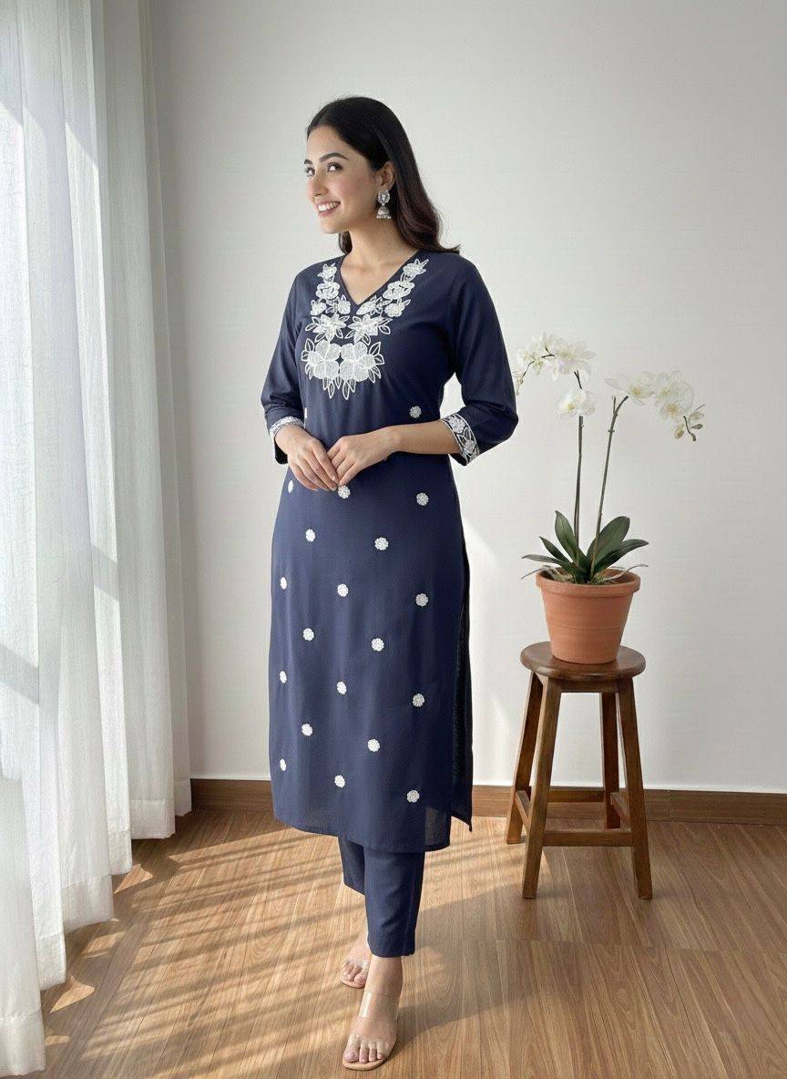 Vtd-34 By Fashid Wholesale 01 To 03 Series Designer Festive Suits Collection Beautiful Stylish Fancy Colorful Party Wear & Occasional Wear Khadi Cotton Kurti With Bottom At Wholesale Price