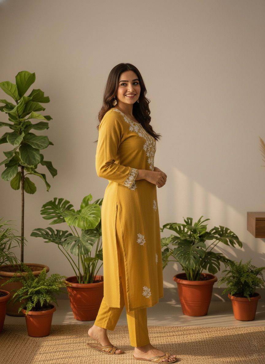 Vtd-34 By Fashid Wholesale 01 To 03 Series Designer Festive Suits Collection Beautiful Stylish Fancy Colorful Party Wear & Occasional Wear Khadi Cotton Kurti With Bottom At Wholesale Price