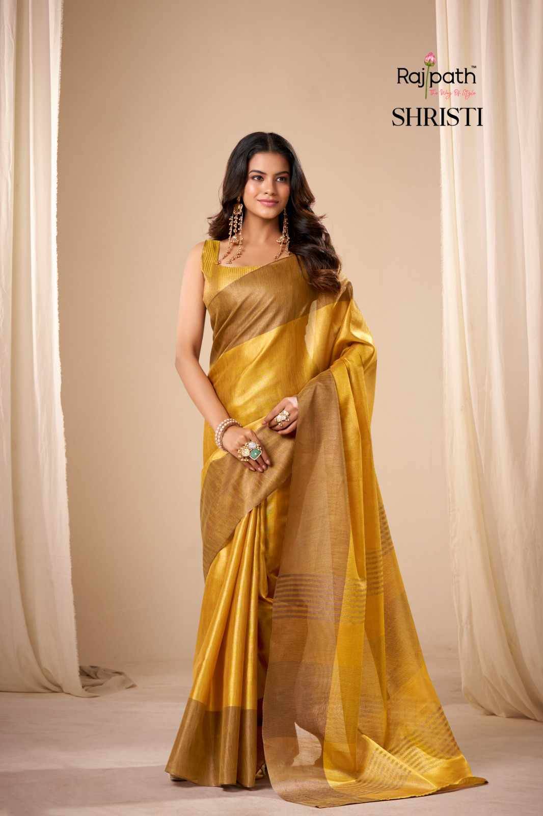 Shristi By Rajpath 652 To 657 Series Indian Traditional Wear Collection Beautiful Stylish Fancy Colorful Party Wear & Occasional Wear Soft Silk Sarees At Wholesale Price