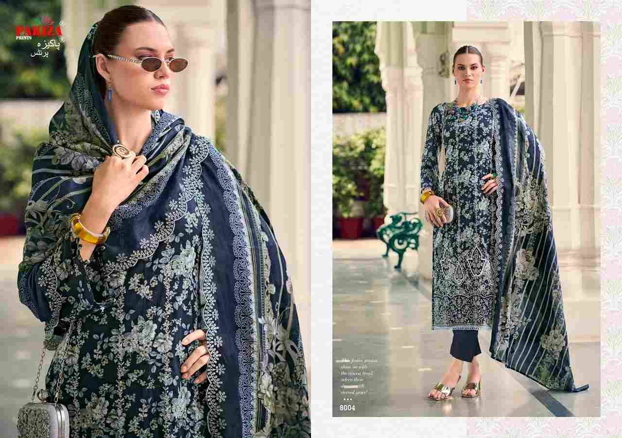 Humnawa Vol-8 By Pakiza Prints 8001 To 8010 Series Beautiful Festive Suits Stylish Fancy Colorful Party Wear & Occasional Wear Lawn Cotton Dresses At Wholesale Price