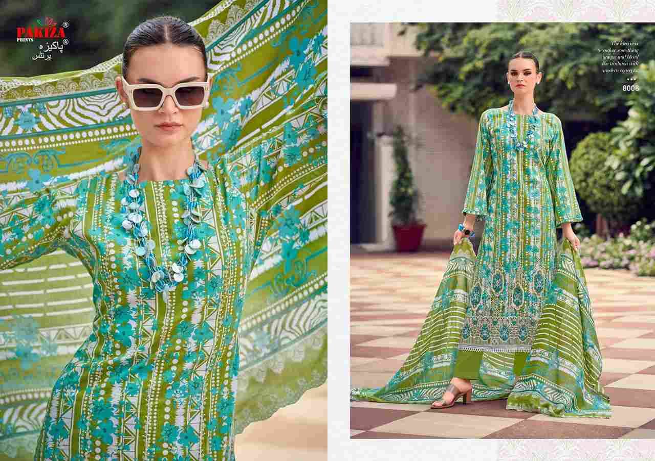 Humnawa Vol-8 By Pakiza Prints 8001 To 8010 Series Beautiful Festive Suits Stylish Fancy Colorful Party Wear & Occasional Wear Lawn Cotton Dresses At Wholesale Price