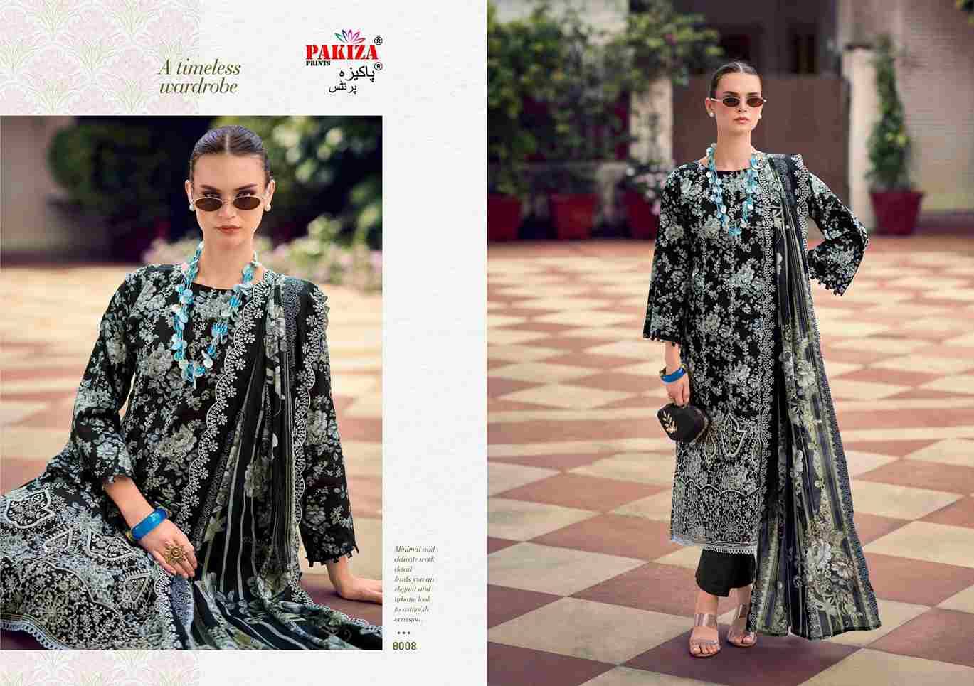 Humnawa Vol-8 By Pakiza Prints 8001 To 8010 Series Beautiful Festive Suits Stylish Fancy Colorful Party Wear & Occasional Wear Lawn Cotton Dresses At Wholesale Price