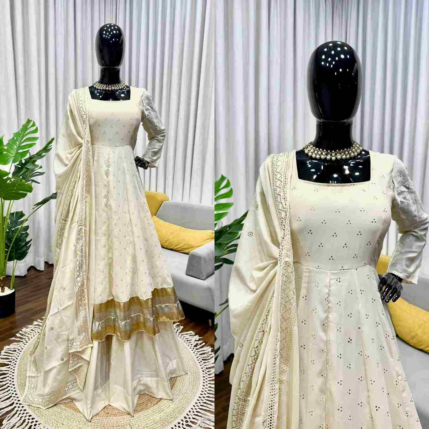 K-1555 By Fashid Wholesale Beautiful Festive Suits Colorful Stylish Fancy Casual Wear & Ethnic Wear Heavy Chinnon Silk Dresses At Wholesale Price