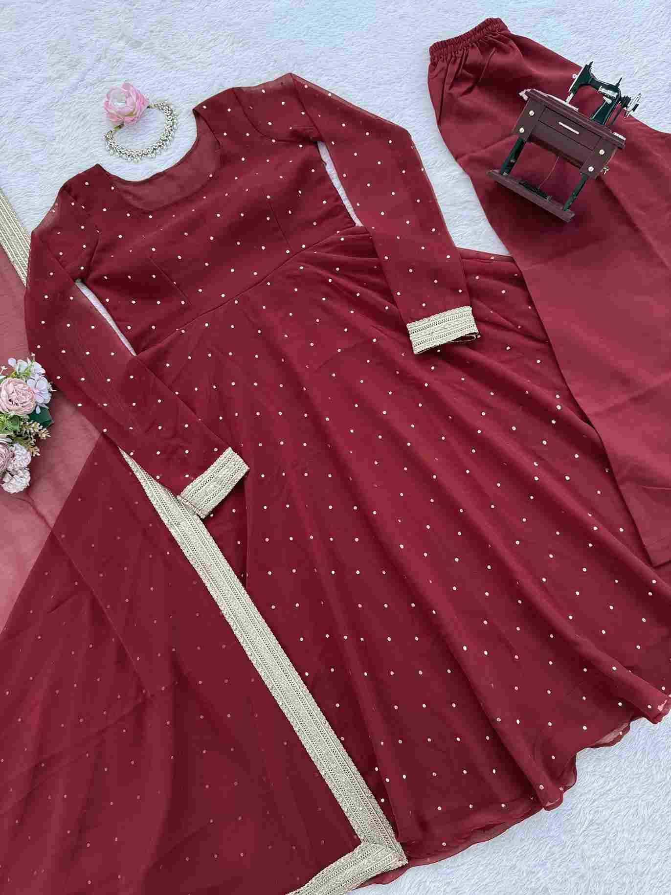 K-1553 By Fashid Wholesale Beautiful Festive Suits Colorful Stylish Fancy Casual Wear & Ethnic Wear Heavy Viscose Velvet Dresses At Wholesale Price