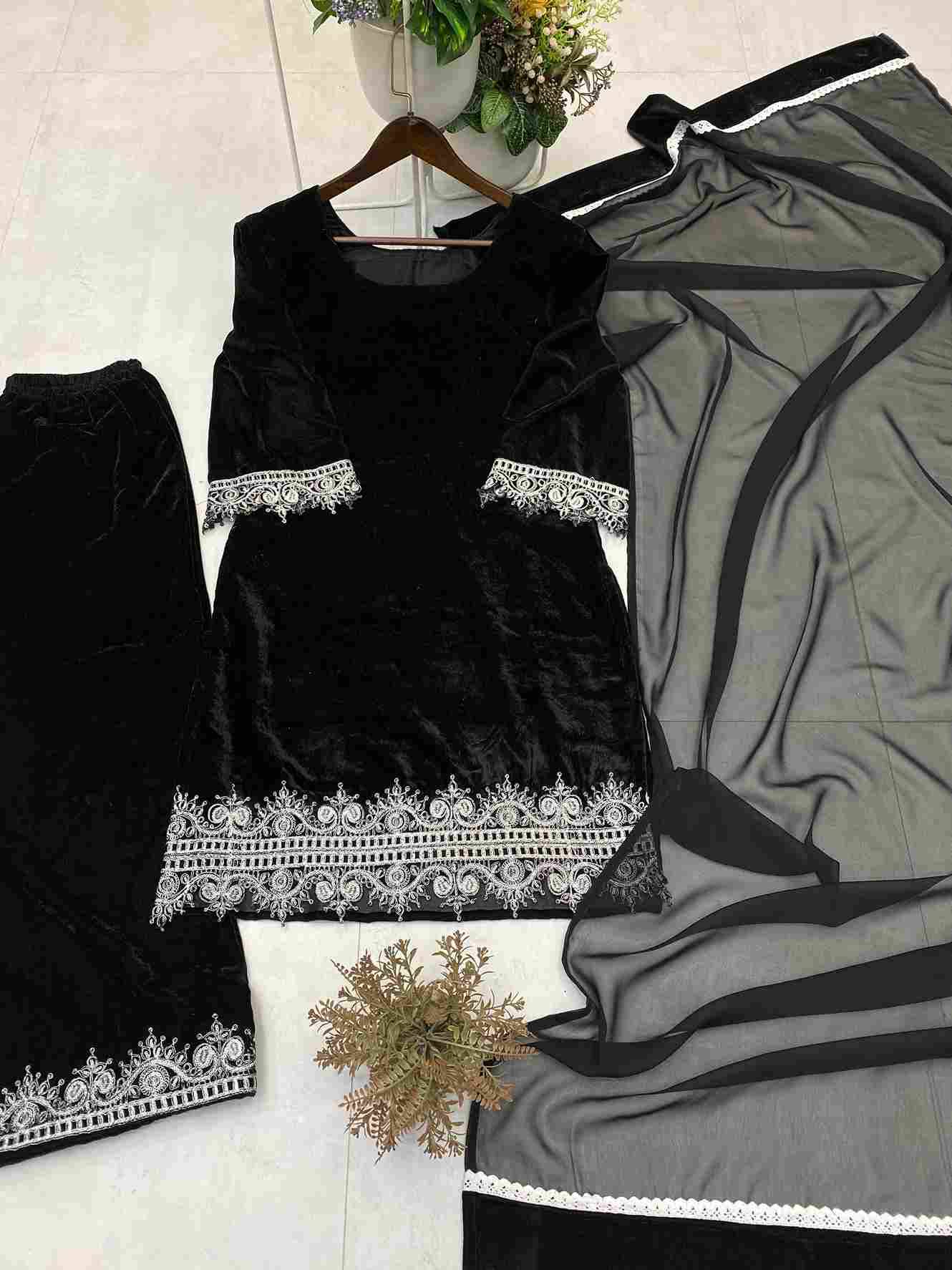 Be-419 By Fashid Wholesale 01 To 02 Series Wear Collection Beautiful Stylish Colorful Fancy Party Wear & Occasional Wear Velvet Dresses At Wholesale Price